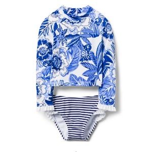 Janie and Jack Rashguard Swimsuit 2T